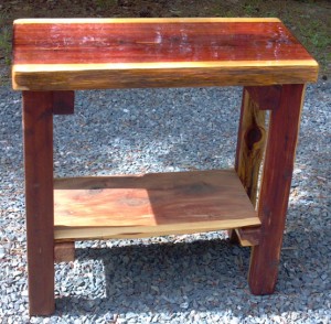 Cedar table